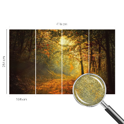 Removable wall mural Autumn landscape
