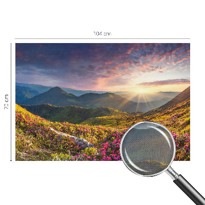 Self-adhesive photo wallpaper Mountain panorama