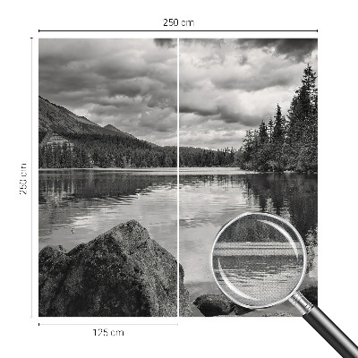 Peel and stick wall mural for kids' room Mountain panorama