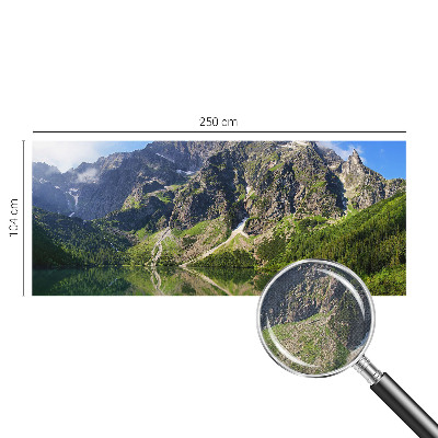 Nursery wall mural Picturesque mountains