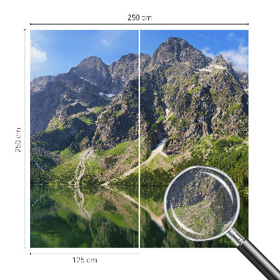 Nursery wall mural Picturesque mountains