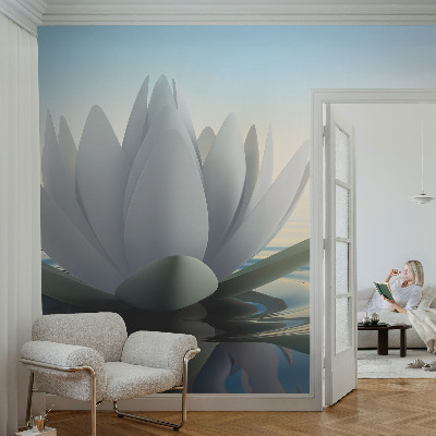 Baby room wall mural Water lilies