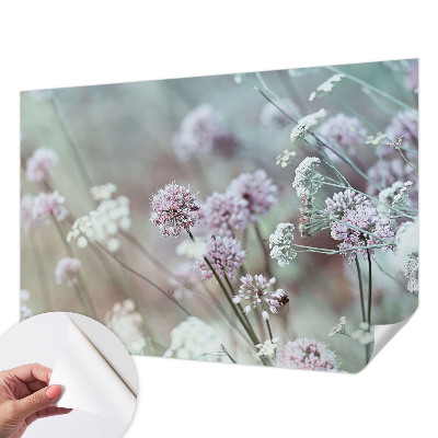 Self-adhesive wall mural Wildflowers