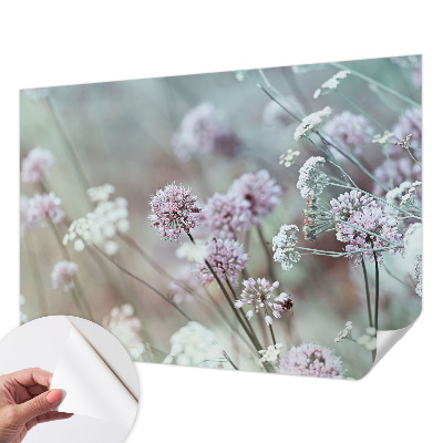 Self-adhesive wall mural Wildflowers