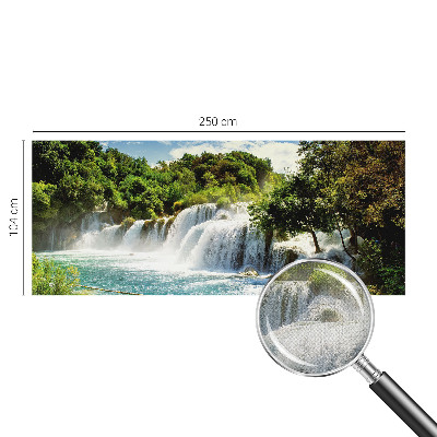 Self-adhesive photo wallpaper with a stunning waterfall motif