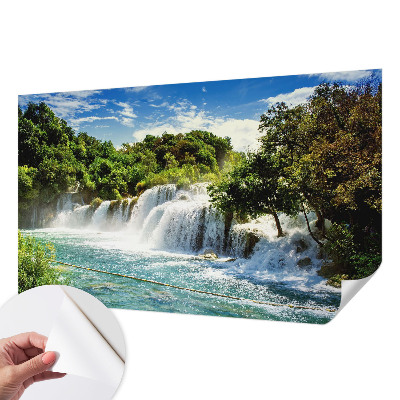 Self-adhesive photo wallpaper A stunning waterfall