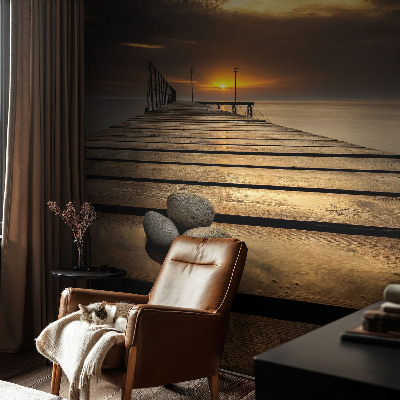 Stick-on wall mural Sunset