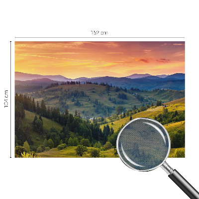 Removable wall mural wallpaper Mountain landscape