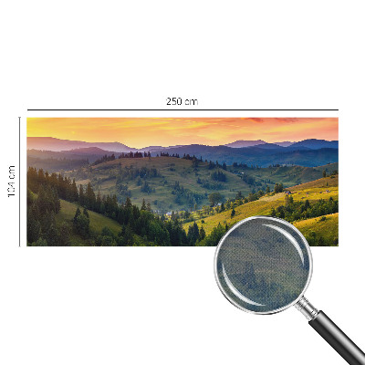 Removable wall mural wallpaper Mountain landscape