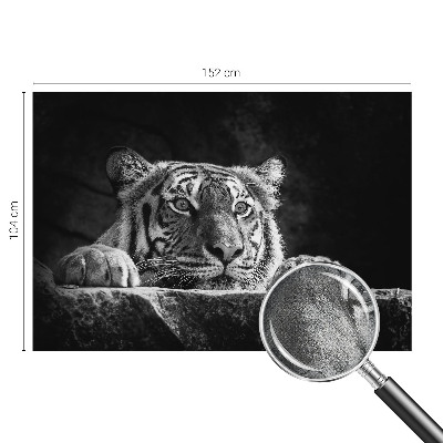 Children's wall mural Predatory look