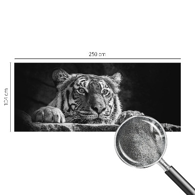 Children's wall mural Predatory look