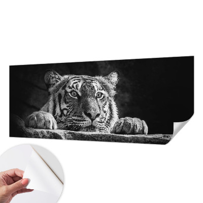 Children's wall mural Predatory look