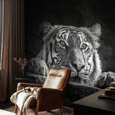 Children's wall mural Predatory look