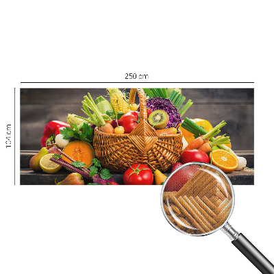 Children's wall mural Fruity richness