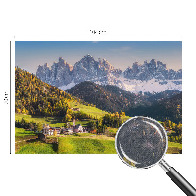 Removable wall mural Mountain landscape