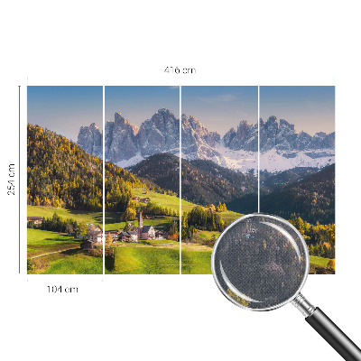 Removable wall mural Mountain landscape