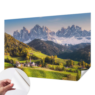 Removable wall mural Mountain landscape