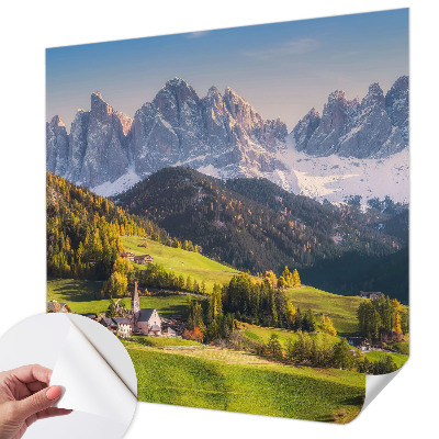 Removable wall mural Mountain landscape