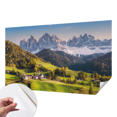 Removable wall mural Mountain landscape