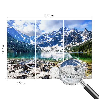 3D wall mural Mountain landscape