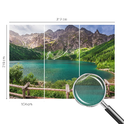 3D wall mural Mountain landscape