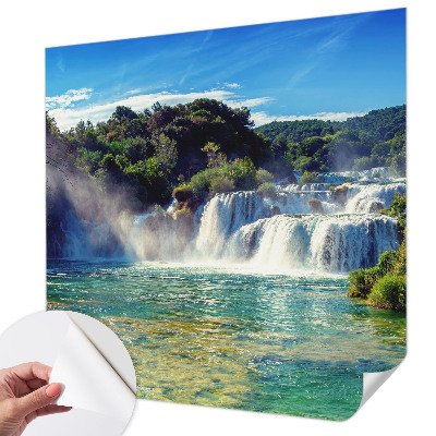 Nursery wall mural Waterfall landscape