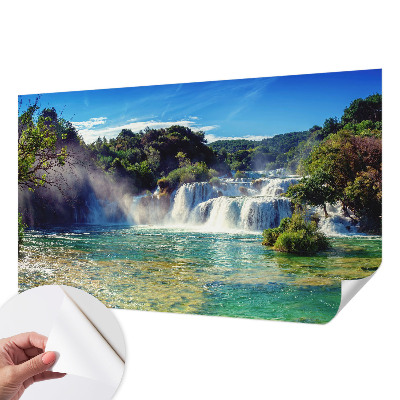 Nursery wall mural Waterfall landscape