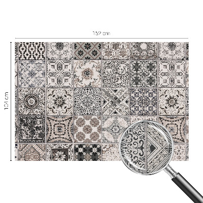 Self-adhesive wall mural Tile patterns