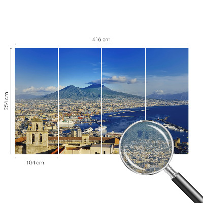 Stick-on wall mural Seaside panorama