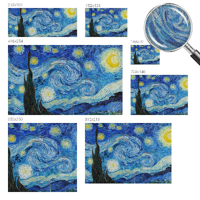 Peel and stick wallpaper mural Night sky