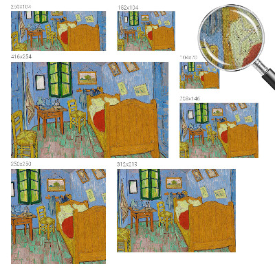 Peel and stick wall mural Cozy decor