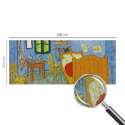Peel and stick wall mural featuring a cozy decor design