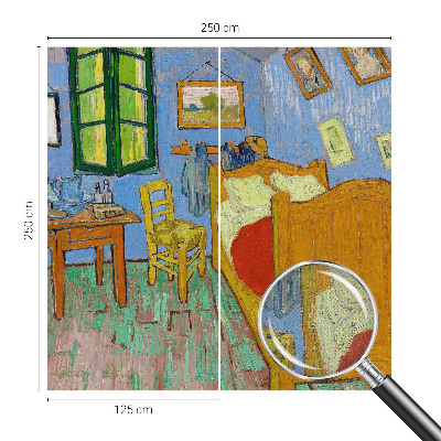 Peel and stick wall mural featuring a cozy decor design