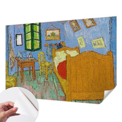 Peel and stick wall mural featuring a cozy decor design