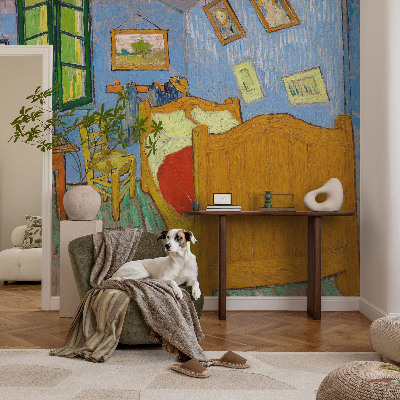 Peel and stick wall mural featuring a cozy decor design