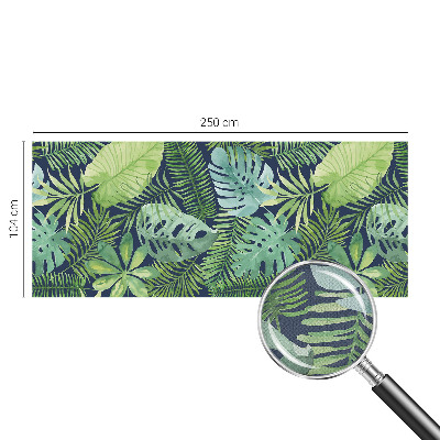 Self-adhesive photo wallpaper Tropical leaves