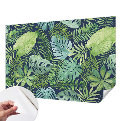 Self-adhesive photo wallpaper Tropical leaves