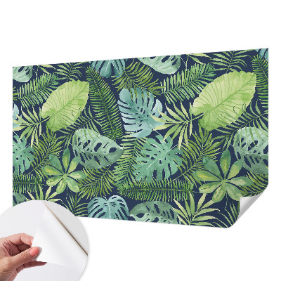 Self-adhesive photo wallpaper Tropical leaves