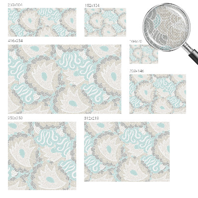 Peel and stick wall mural for kids' room Abstract patterns