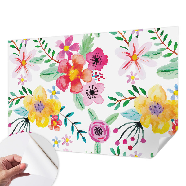 Nursery wall mural Floral freshness