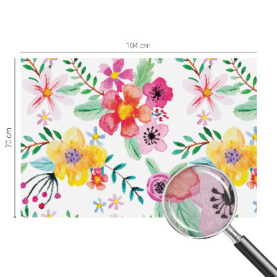 Nursery wall mural Floral freshness