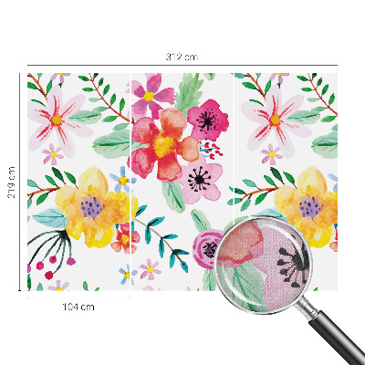 Nursery wall mural Floral freshness