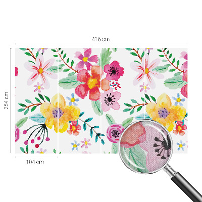 Nursery wall mural Floral freshness