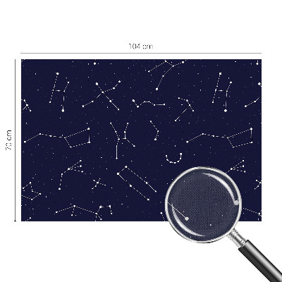3D photo wallpaper mural with an astro sky design