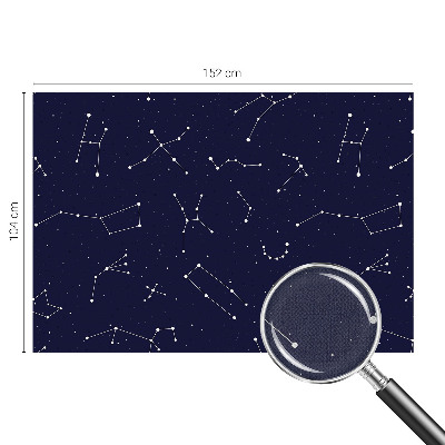 3D photo wallpaper mural with an astro sky design