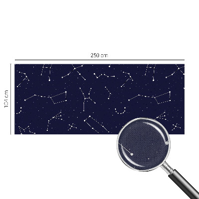 3D photo wallpaper mural with an astro sky design
