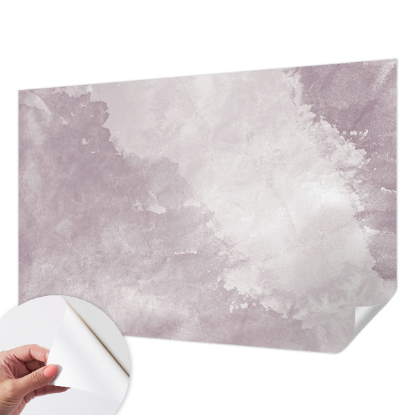 Stick-on wall mural Purple abstraction