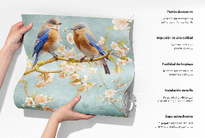 Removable wall mural Mountain fog