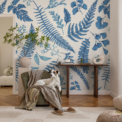 Peel and stick wall mural for bedroom Botanical patterns