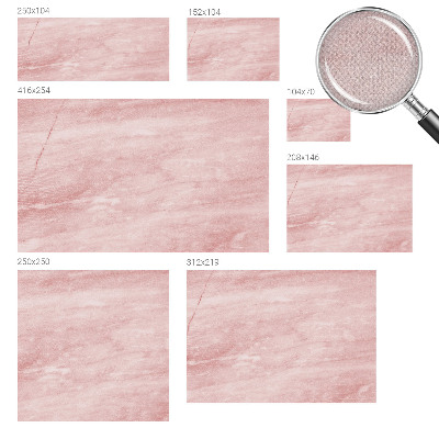 Peel and stick wall mural for kids' room with a marble pattern
